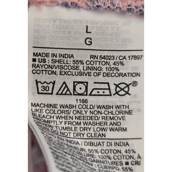 Old Navy Pink and Blue Floral Dress - Picture 9 of 9